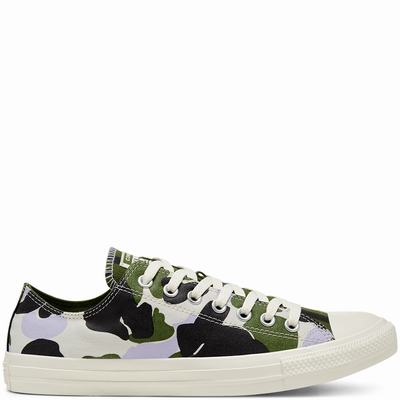 Női Converse Archive Prints Chuck Taylor All Star Tornacipő CO0695318 Bézs/Szürke Lila